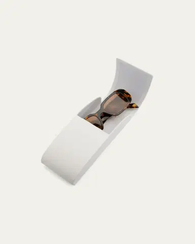 Prada Men's Rectangle Acetate Logo Sunglasses | Thumbnail 4