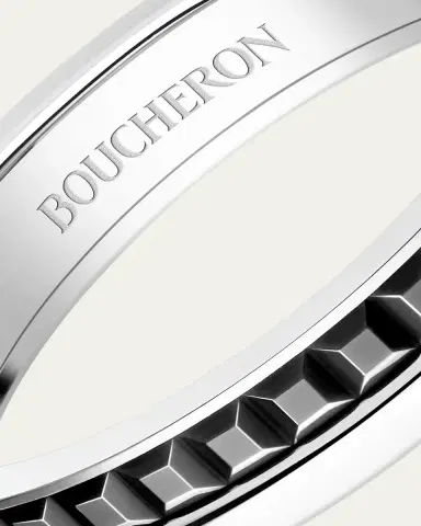 Boucheron Quatre 18K White Gold Follies Band Ring | Thumbnail 4 Boucheron Quatre 18K White Gold Follies Band Ring | Thumbnail 4