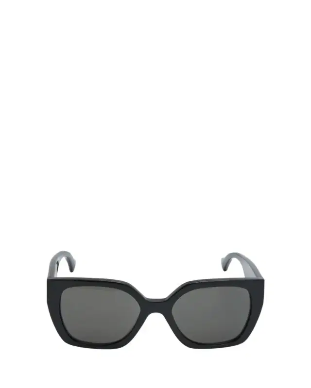 Color-Block GG Injection Plastic Cat-Eye Sunglasses