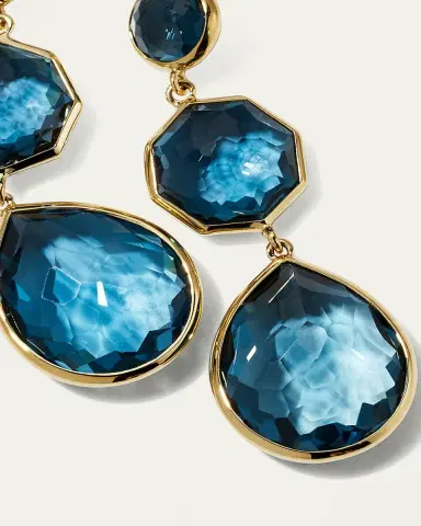 Ippolita Small Crazy 8's Earrings in 18K Gold | Thumbnail 3 Ippolita Small Crazy 8's Earrings in 18K Gold | Thumbnail 3