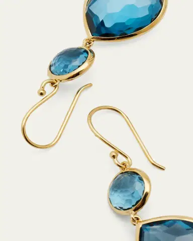 Ippolita Small Crazy 8's Earrings in 18K Gold | Thumbnail 4 Ippolita Small Crazy 8's Earrings in 18K Gold | Thumbnail 4
