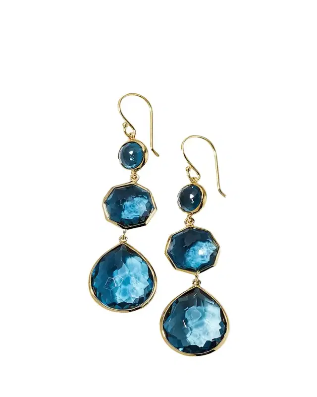Ippolita Small Crazy 8's Earrings in 18K Gold