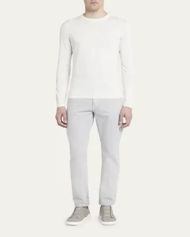 ZEGNA Men's Cashmere Crewneck Sweater | Thumbnail 2