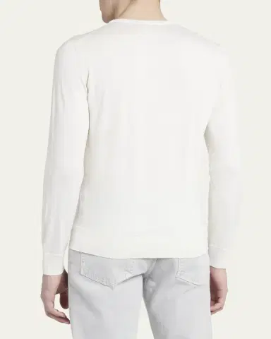 ZEGNA Men's Cashmere Crewneck Sweater | Thumbnail 3
