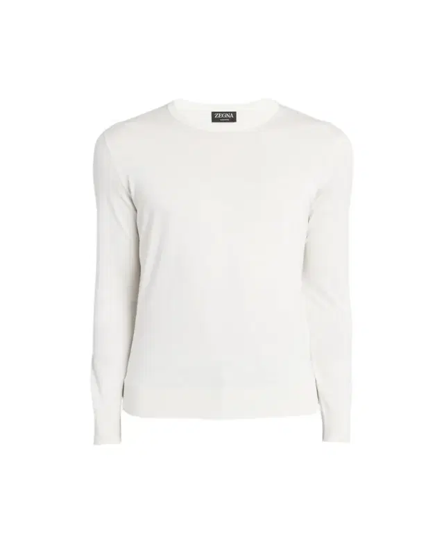 ZEGNA Men's Cashmere Crewneck Sweater