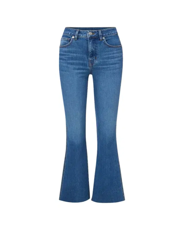 Veronica Beard Carson Ankle Flare Jeans