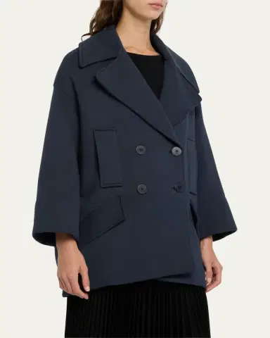 FAZ Billie Jean Short Peacoat | Thumbnail 4 FAZ Billie Jean Short Peacoat | Thumbnail 4
