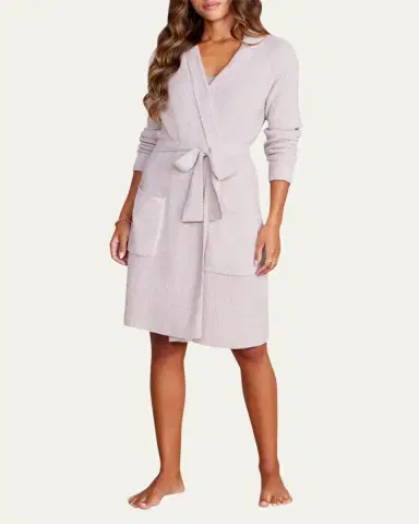 Barefoot Dreams CozyChic Lite Ribbed Robe | Thumbnail 2