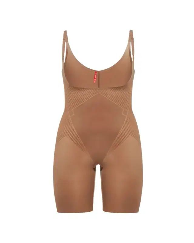 Spanx SPANXshape Invisible Open-Bust Mid-Thigh Bodysuit
