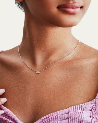 KAMAL Eye Adore Mini Pendant Necklace, 7mm | Thumbnail 2