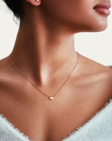 KAMAL Eye Adore Mini Pendant Necklace, 7mm | Thumbnail 4