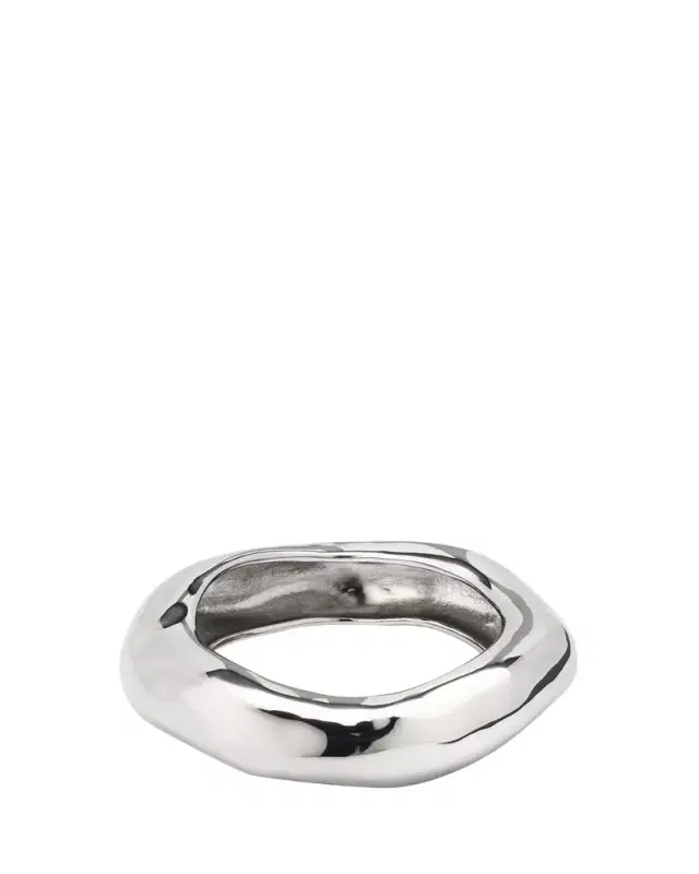 Alexis Bittar Wide Molten Bangle, Size Small