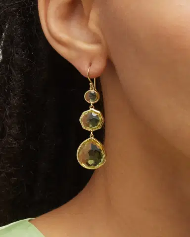Ippolita Small Crazy 8's Earrings in 18K Gold | Thumbnail 2 Ippolita Small Crazy 8's Earrings in 18K Gold | Thumbnail 2