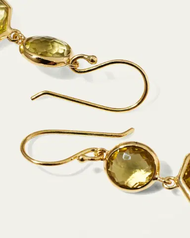 Ippolita Small Crazy 8's Earrings in 18K Gold | Thumbnail 4 Ippolita Small Crazy 8's Earrings in 18K Gold | Thumbnail 4