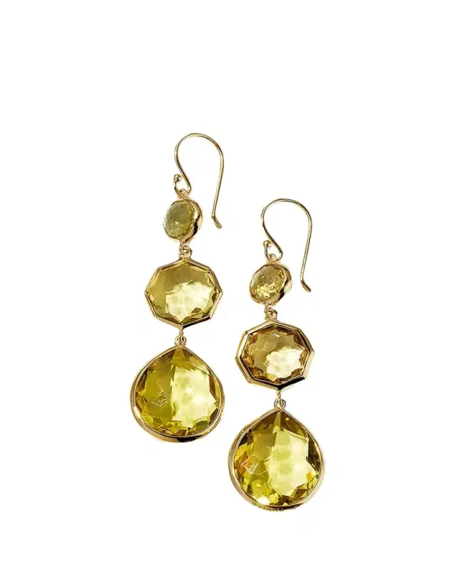 Ippolita Small Crazy 8's Earrings in 18K Gold