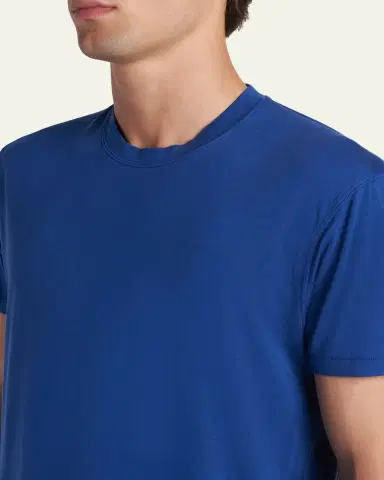 TOM FORD Men's Lyocell-Cotton Crewneck T-Shirt | Thumbnail 13