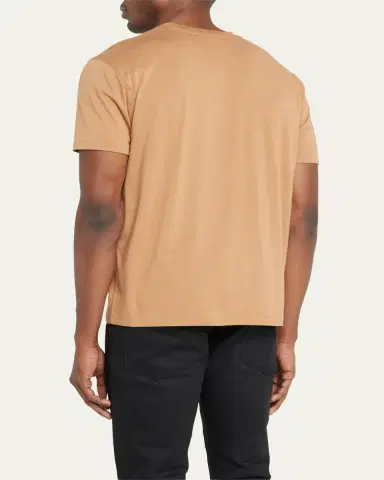 TOM FORD Men's Lyocell-Cotton Crewneck T-Shirt | Thumbnail 7