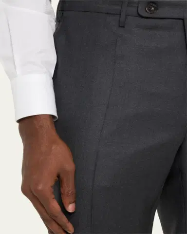 Incotex Men's Super 160s Wool Dress Pants | Thumbnail 5 Incotex Men's Super 160s Wool Dress Pants | Thumbnail 5