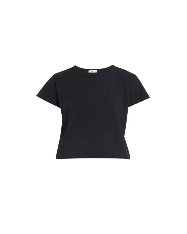 Margo Short-Sleeve Cotton Crewneck Tee