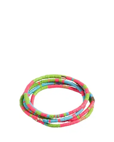 Elsie Frieda Heishi Bead Bracelets, Set of 5 | Thumbnail 1 Elsie Frieda Heishi Bead Bracelets, Set of 5 | Thumbnail 1