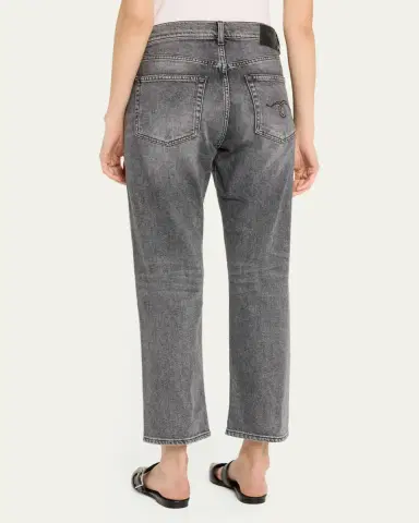 R13 Cropped Boyfriend Jeans | Thumbnail 3