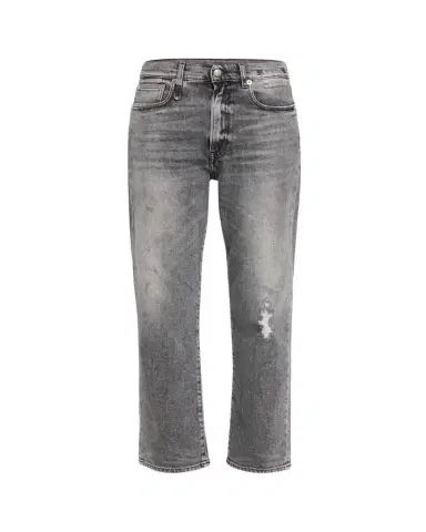 R13 Cropped Boyfriend Jeans | Thumbnail 1
