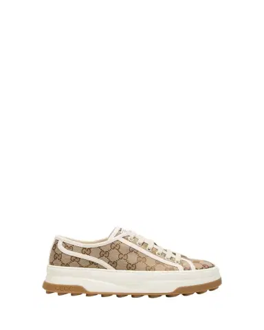 Gucci GG Canvas Low-Top Platform Sneakers | Thumbnail 1