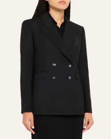 Gabriela Hearst Angela Wool Blazer Jacket | Thumbnail 4