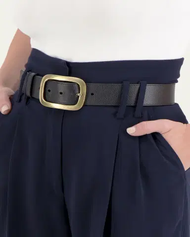 Vaincourt Paris La Captivante Leather Belt | Thumbnail 2