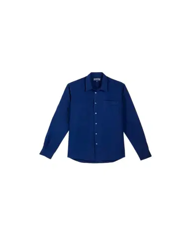 Vilebrequin Men's Caroubis Solid Linen Sport Shirt | Thumbnail 1