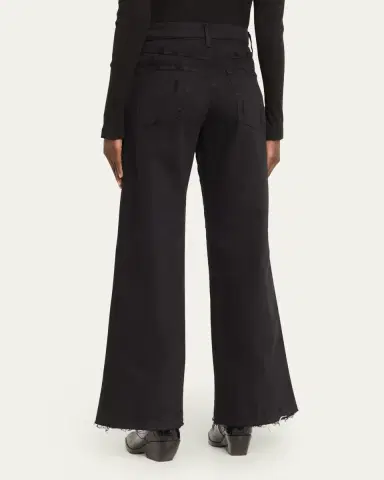 AMO Denim Frida Straight Raw Hem Jeans | Thumbnail 3 AMO Denim Frida Straight Raw Hem Jeans | Thumbnail 3