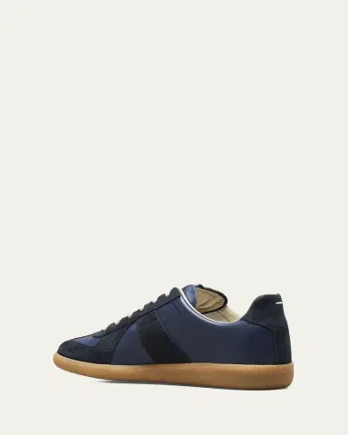 Maison Margiela Replica Suede & Leather Sneakers | Thumbnail 16