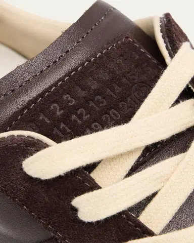 Maison Margiela Replica Suede & Leather Sneakers | Thumbnail 9