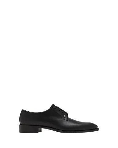 Christian Louboutin Men's Chambeliss Collar-Pin Leather Derby Shoes | Thumbnail 1 Christian Louboutin Men's Chambeliss Collar-Pin Leather Derby Shoes | Thumbnail 1