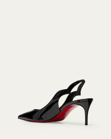 Christian Louboutin 70mm Hot Chick Patent Slingback Pumps | Thumbnail 4 Christian Louboutin 70mm Hot Chick Patent Slingback Pumps | Thumbnail 4