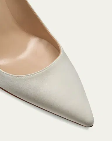 Manolo Blahnik BB 90mm Satin Pumps | Thumbnail 9 Manolo Blahnik BB 90mm Satin Pumps | Thumbnail 9