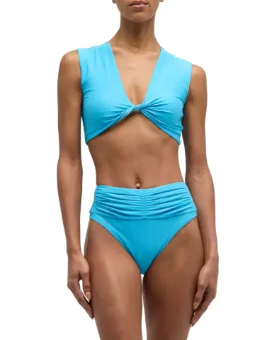 Ramy Brook Ivo Ruched Bikini Bottoms | Thumbnail 1 Ramy Brook Ivo Ruched Bikini Bottoms | Thumbnail 1