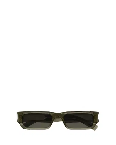 Saint Laurent Men's SL 660 Acetate Rectangle Sunglasses | Thumbnail 1