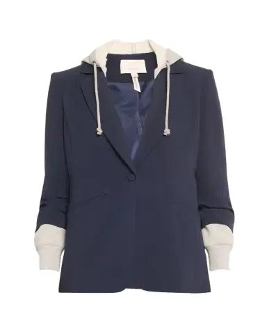 Cinq à Sept Hooded Khloe Jacket | Thumbnail 1 Cinq à Sept Hooded Khloe Jacket | Thumbnail 1