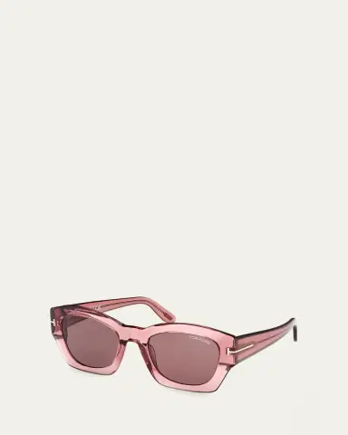 Tom Ford Guilliana Acetate Geometric Sunglasses | Thumbnail 2 Tom Ford Guilliana Acetate Geometric Sunglasses | Thumbnail 2