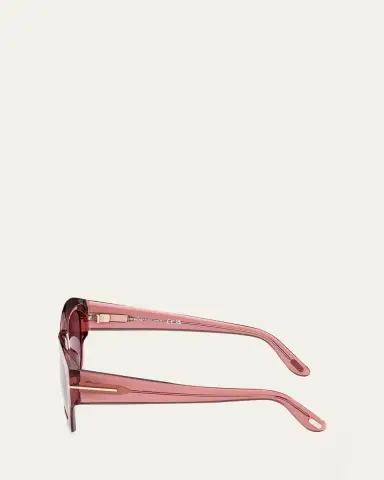 Tom Ford Guilliana Acetate Geometric Sunglasses | Thumbnail 3 Tom Ford Guilliana Acetate Geometric Sunglasses | Thumbnail 3