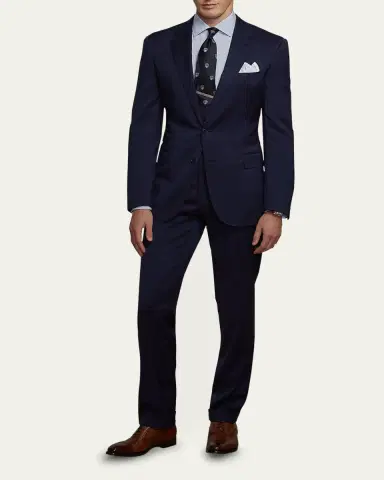 Ralph Lauren Purple Label Gregory Hand-Tailored Wool Serge Suit | Thumbnail 2