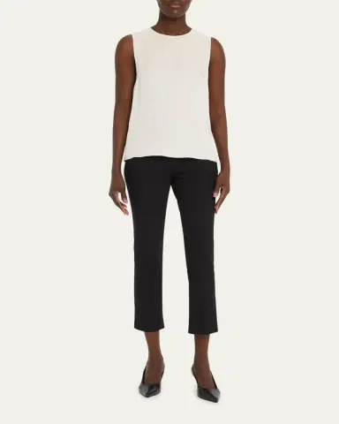 Theory Silk Straight Shell Top | Thumbnail 6