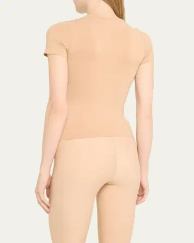 SKIMS Soft Smoothing Seamless Short-Sleeve T-Shirt | Thumbnail 7