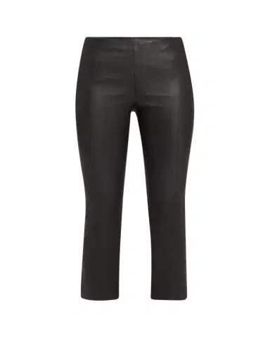 Vince Slim Cropped Leather Pants | Thumbnail 1 Vince Slim Cropped Leather Pants | Thumbnail 1