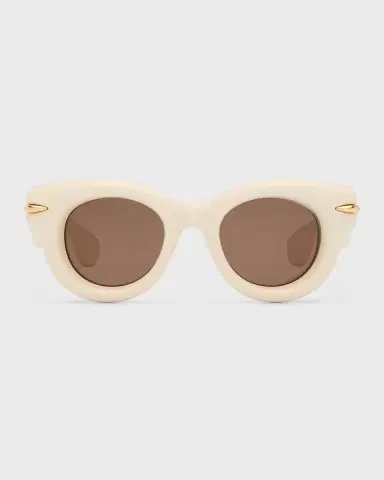 Loewe Inflated Pantos Acetate Round Sunglasses | Thumbnail 2 Loewe Inflated Pantos Acetate Round Sunglasses | Thumbnail 2