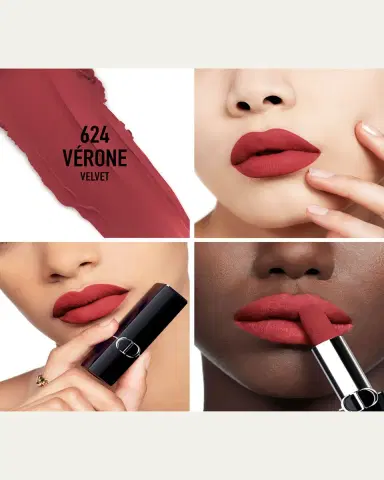 Dior Rouge Velvet Lipstick | Thumbnail 2