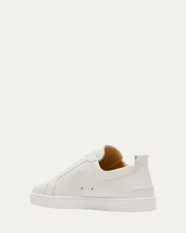 Christian Louboutin Men's Louis Junior Leather Low-Top Sneakers | Thumbnail 4 Christian Louboutin Men's Louis Junior Leather Low-Top Sneakers | Thumbnail 4