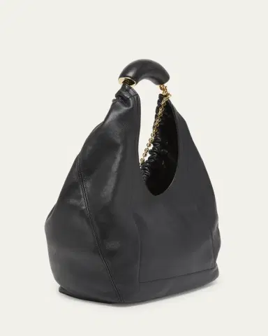 Loewe Squeeze Small Shoulder Bag in Napa Leather | Thumbnail 3