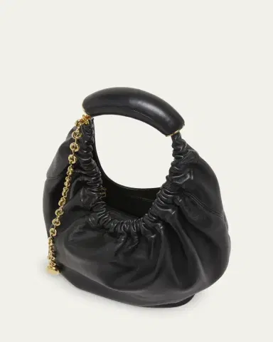 Loewe Squeeze Small Shoulder Bag in Napa Leather | Thumbnail 4